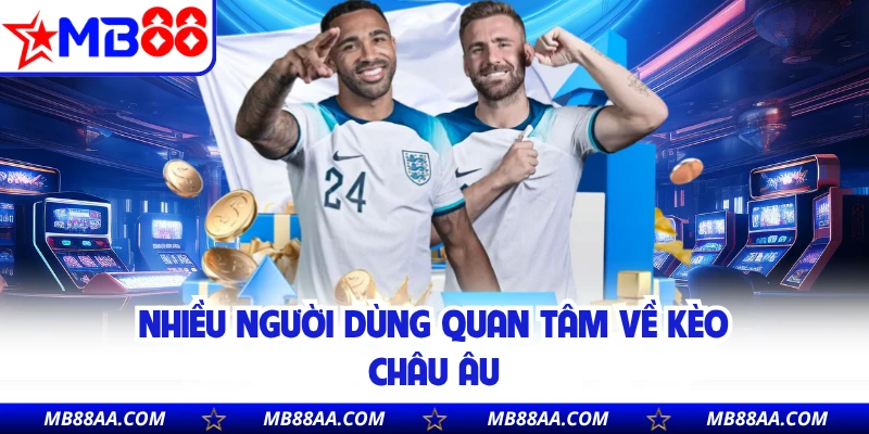 Nhiều người dùng quan tâm về kèo châu Âu